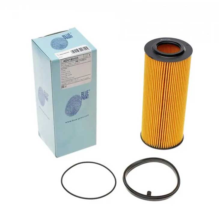 BLUE PRINT (BLP # ADV182103) OIL FILTER For AUDI A4 A5 A6 A8 Q5 Touareg II Panamera (970) Cayenne (92A) 06E115562C