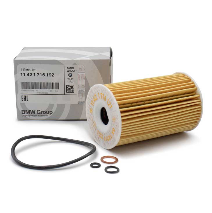 BMW Genuine OIL FILTER  11421716192