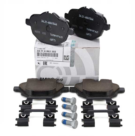 BMW Genuine BRAKE PAD 34216796741 34216862202