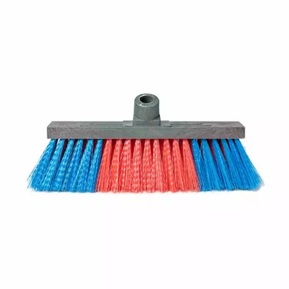 TBP Sweeping Hard Broom Colour Fibre 30cm Head 305 (Pack of 24)