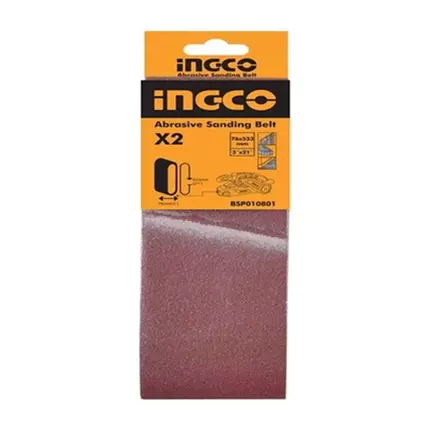Ingco Abrasive Sanding Belt 3" Pack of 2 BSP010801