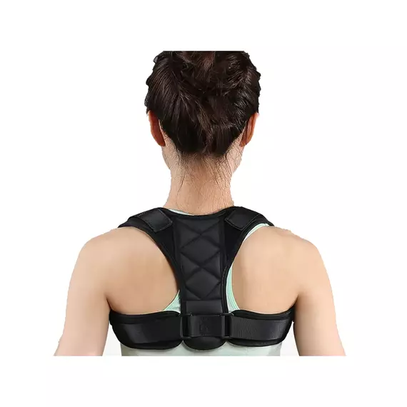 Spine Back Straightener, Adjustable Back Brace Posture Corrector Belt for Men and Women, Upper Back Support Brace for Adults, Back Shoulder Posture Corrector