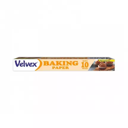 Velvex Baking Paper 38cm x 10 meter (Pack of 24Pcs)