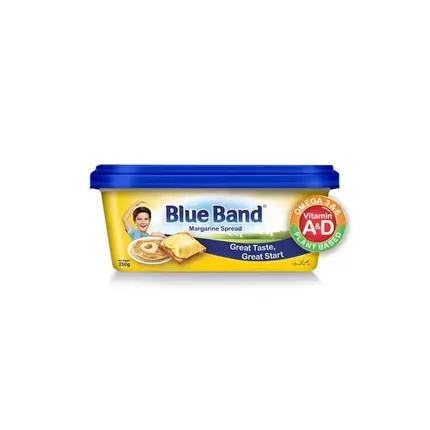 Blue Band Margarine Spread, Original, 250g (Pack of 3)