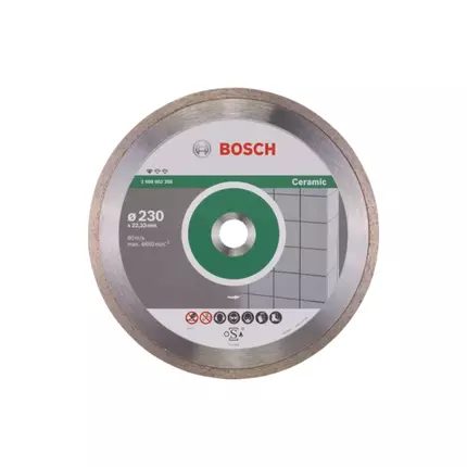 Bosch Diamond Cutting Disc 230 x 1.9 x 7mm for Ceramic 2608602205