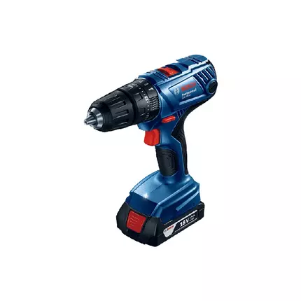 Bosch Cordless Screwdriver 18V with 2pcs 2Ah Charger GSB 180-LI