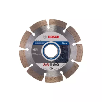 Bosch Diamond Cutting Disc 115 x 1.6 x 10mm for Stone 2608602597