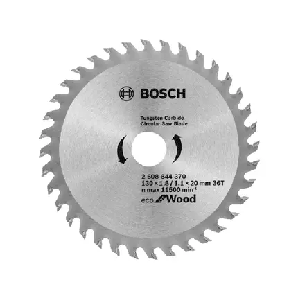 Bosch Eco Line Circular Saw Blade Wood 184mm 60 teeth 2608644400