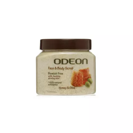 Odeon Face & Body Scrub Rejuvenating, Natural Detox, Whitening, Extra Nourishment, Refreshing, Natural Nourishment, Blemish Free 300ml