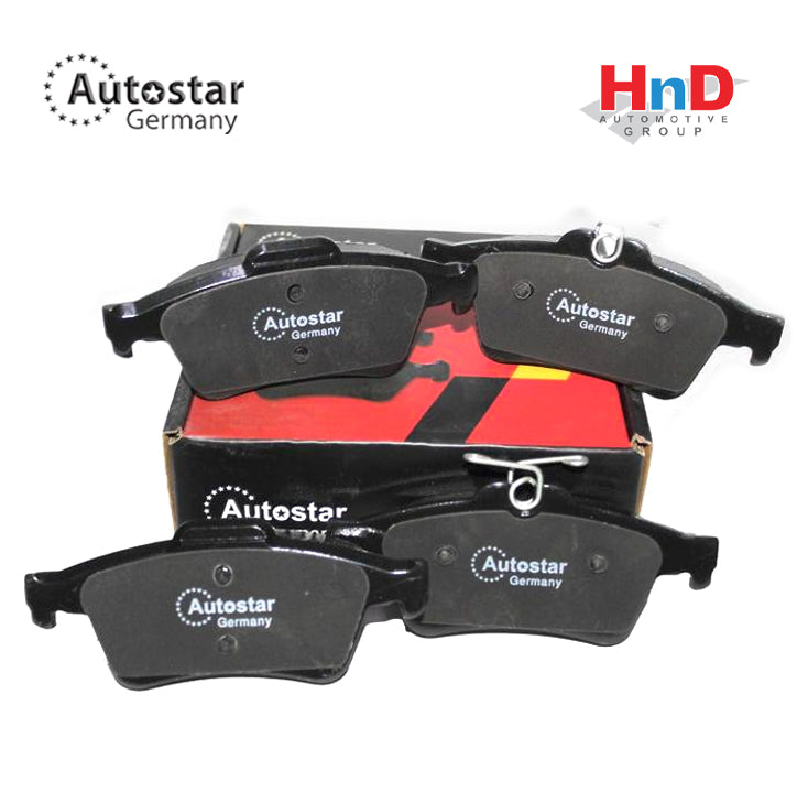 Autostar Germany BRAKE PAD SET CERAMICS For JAGUAR XJ Saloon (X350, X358) C2P17595