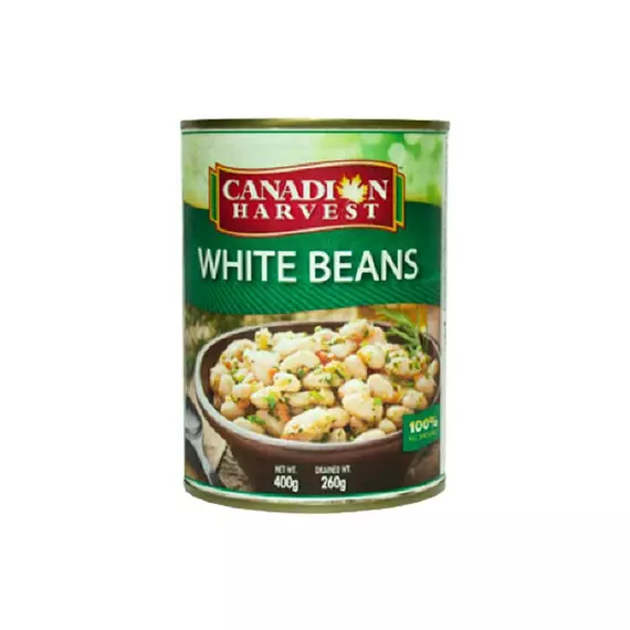 Canadian Harvest White Beans (EOC) 400g Pack of 12