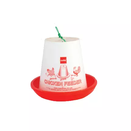 Cello Chicken Feeder Multi-Color