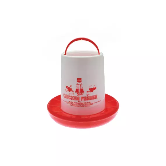 Cello Chicken Feeder Small Multi-Color (Pack of 3)