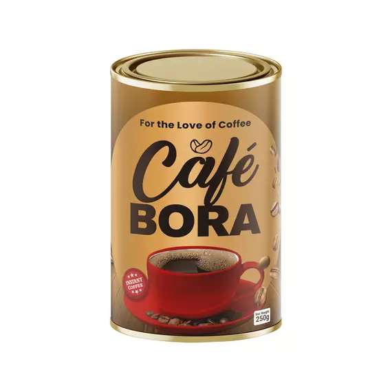 Cafe Bora Instant Coffee 250gm (Pack of 6Pcs)