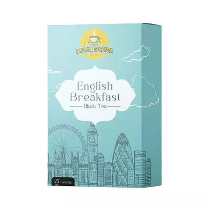 Chai Bora African Infusions English Breakfast Tea 2gm (Pack of 300Pcs) (EX-E)