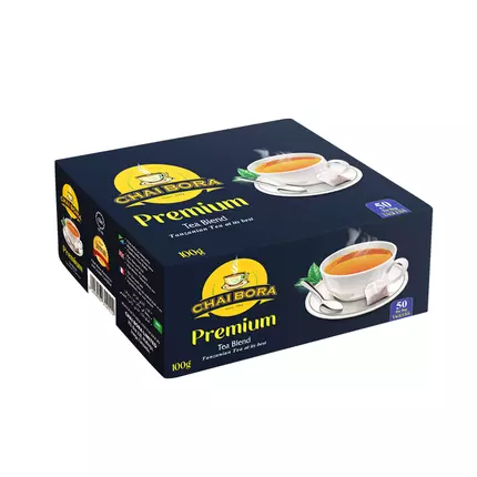 Chai Bora Premium Blend Tea Bags 2gm (Pack of 1200Pcs) (EX-E)