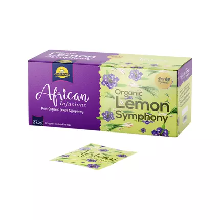 Chai Bora African Infusions Organic Lemon Symphony 2gm (Pack of 300Pcs)
