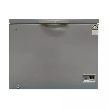 Von Chest Freezer 252L Grey Single Door VAFC25DHG