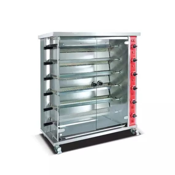 Generic Commercial Chicken Roasting Machine Gas 5 Layers