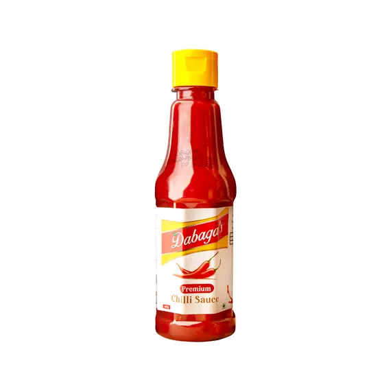 Dabaga's Chilli Sauce Premium 320gm Bottle Pack of 12pcs