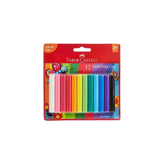 Faber Castell Clay Moulding 12 Colors 120892