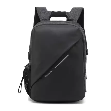Coolbell Laptop Backpack Travel Bag 15.6" Multi-functional Rucksack Water-resistant Knapsack For Men / Women Black CB-7007