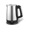 Solstar Electric Kettle 1.7L 2200W Concealed Heating Element Cordless Base with Cord Storage Neon Light Steel KJ 1785A-INB