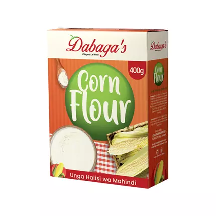 Dabaga's Corn Flour 400gm (Pack of 24pcs)