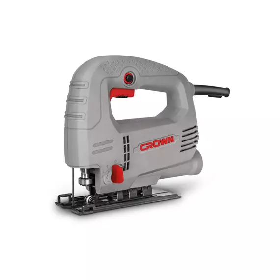Crown Professional Jigsaw 550W with 4 Step Adjustment, Cutting Ability Wood 65mm & Aluminium 10mm CT15212