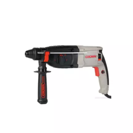 Crown Light Rotary Hammer Drill 26mm 800W with 2.8J Impact Force CT18182 BMC
