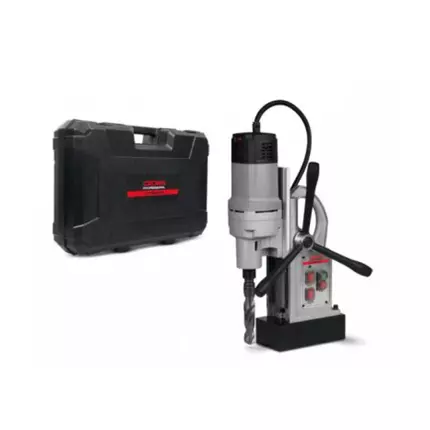 Crown Professional Magnetic Drill 32mm 1800W with Speed Control, Aluminium Guide CT32030 BMC