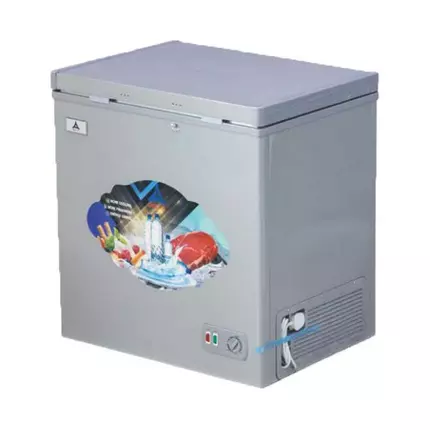 Delta Chest Freezer 158L 1 Door Silver DDF-200S