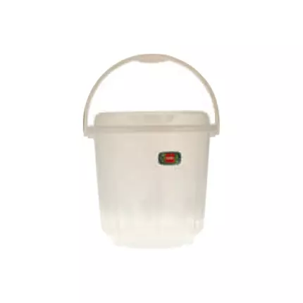 Cello Bucket Deluxe 2L Transparent (Pack of 6Pcs)