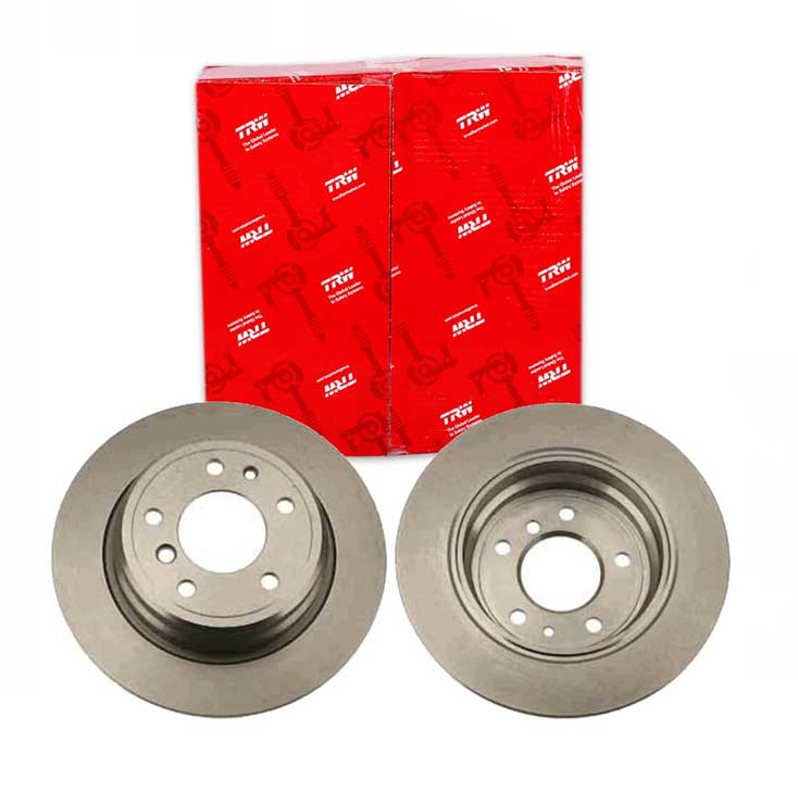 TRW (TRW # DF2557) BRAKE DISC RR For BMW E34 SR 5181/5251 34211162305