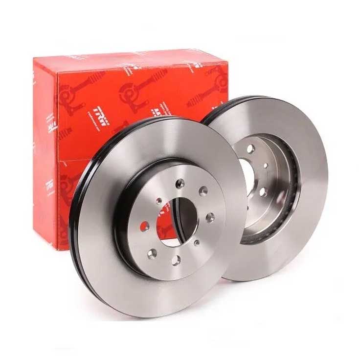 TRW (TRW # DF2656) BRAKE DISC FRONT AXLE For Mercedes Benz C-Class Saloon (W202) 2024210912