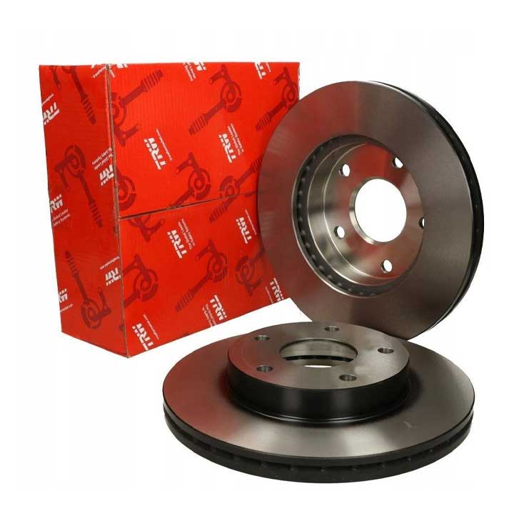 TRW (TRW # DF4150) BRAKE DISC FRONT AXLE For Mercedes Benz W163 M CLASS 1634210012