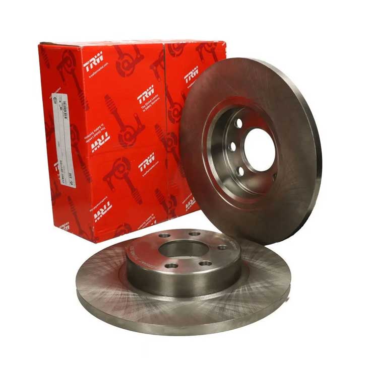 TRW (TRW # DF4189) BRAKE DISC REAR AXLE For BMW X5 (E53) 34216765458