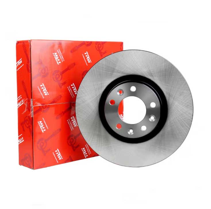 TRW (TRW # DF4805) BRAKE DISC REAR AXLE For Mercedes Benz W204 C204 S204 2044231512