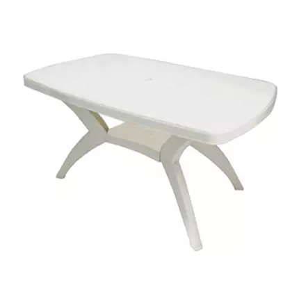 Cello Dining Table 6 Seat Angular 1360 x 840 x 715mm Multi-Color