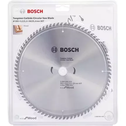 Bosch Circular Saw Blade 305 x 30 x 25.4mm 80T for Wood 2608644410