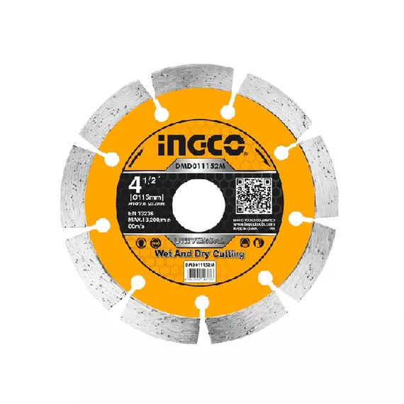 Ingco Dry Diamond Disc 115mm Pack of 10 DMD011152M