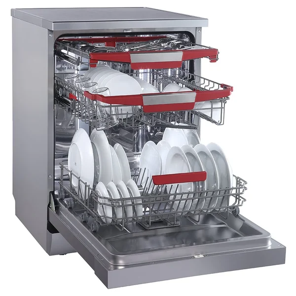 Evvoli Dishwasher 7 programs 15 place 3 baskets platinum silver EVDW153 HS