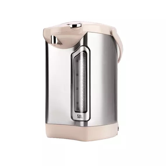 Decakila Thermo Pot 5L Electric 750W Visible Water Mark 360 Degree Rotatable Base 430 Stainless Steel Body KEKT011B