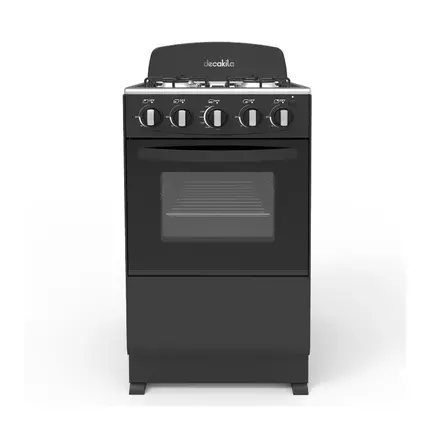 Decakila Cooker 50x50 Full Gas Cooking Range Gas Oven 50L KUGS003B