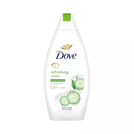 Dove Shower Gel Fresh Touch with Cucumber & Green Tea Scent 750ml (Pack of 3pcs)