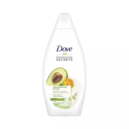 Dove Shower Gel Invigorating Ritual with Avocado Oil and Calendula 750ml (Pack of 3pcs)