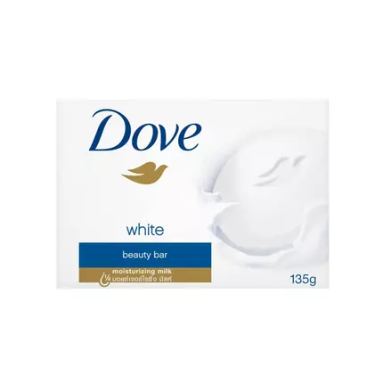 Dove Beauty Soap Bar White 135g (Pack of 3pcs)
