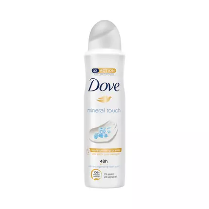 Dove Deodorant Mineral Touch Anti-Perspirant 150ml (Pack of 3pcs)