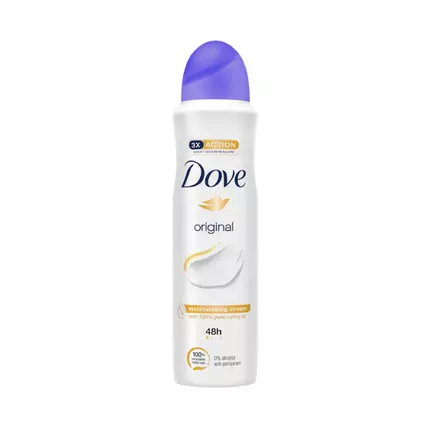 Dove Deodorant Original Anti-Perspirant 150ml (Pack of 3pcs)