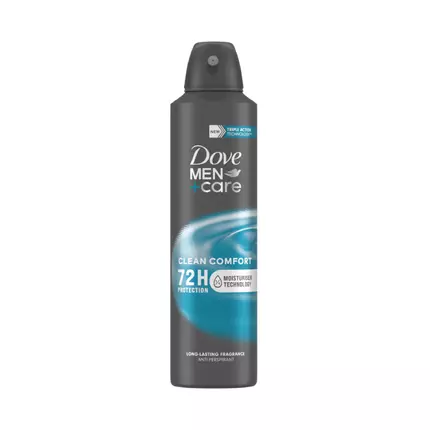 Dove Men+Care Deodorant Clean Comfort Anti-Perspirant 150ml (Pack of 3pcs)